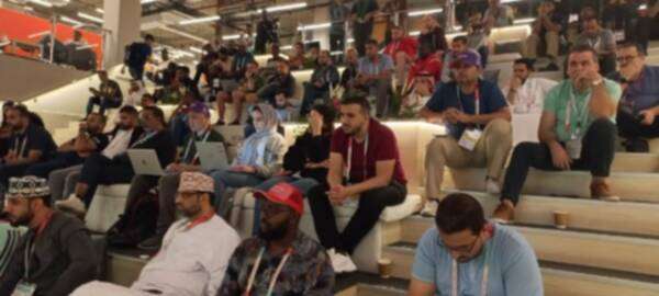 من المركز الإعلامي (لقاء السعودية وبولندا)