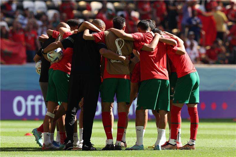 لاعبو منتخب المغرب