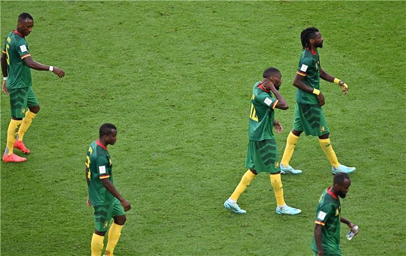 لاعبو منتخب الكاميرون