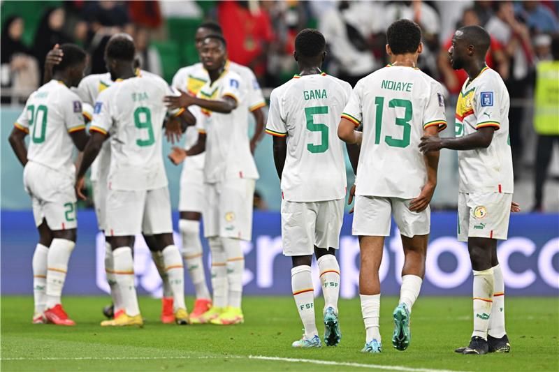 لاعبو منتخب السنغال