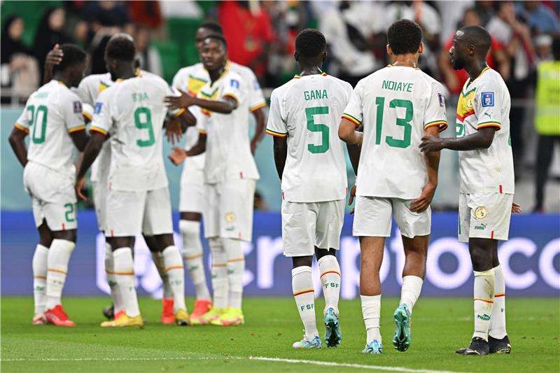 لاعبو منتخب السنغال