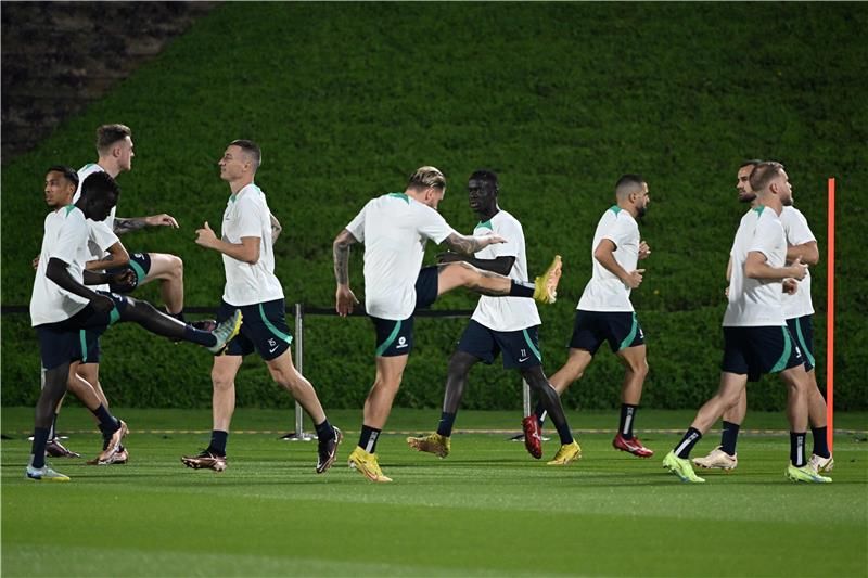 من تدريبات المنتخب