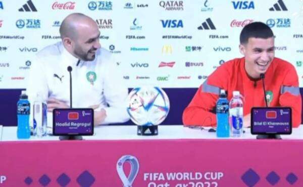 بلال خنوس رفقة وليد الركراكي