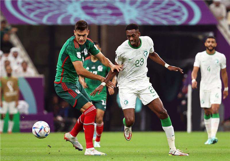 جانب من المباراة