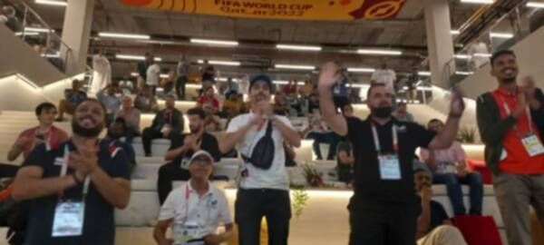 فرحة الإعلاميين بتأهل المغرب