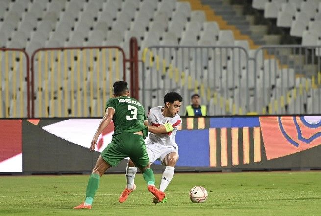 جانب من المباراة