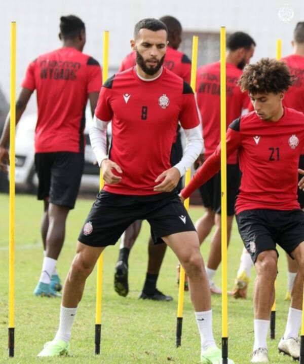 من تدريبات الوداد