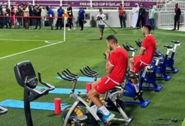 من استعدادات الفريق