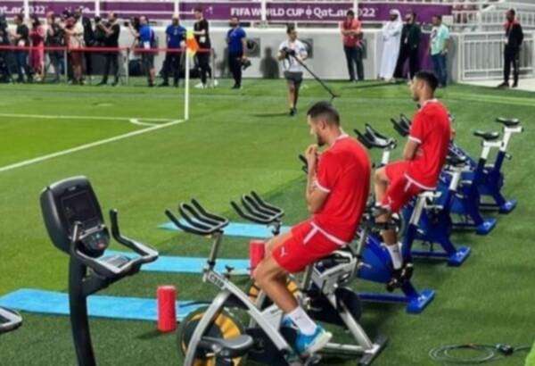 من استعدادات الفريق