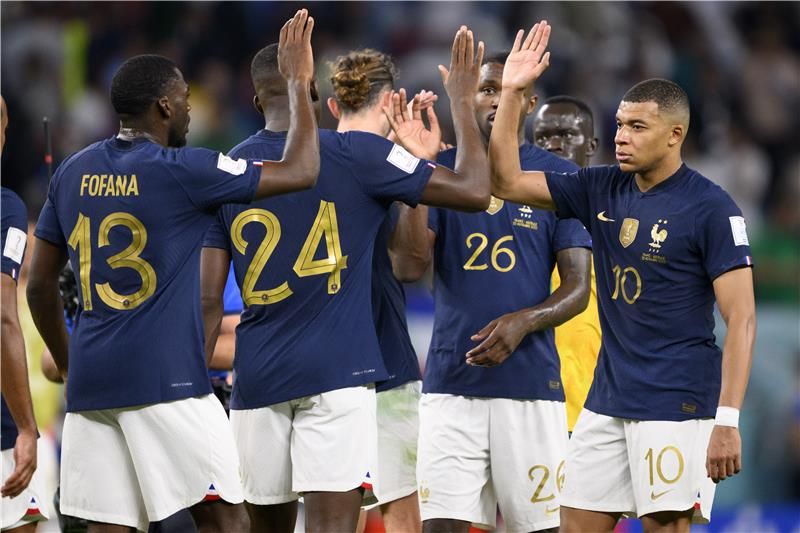 لاعبو منتخب فرنسا