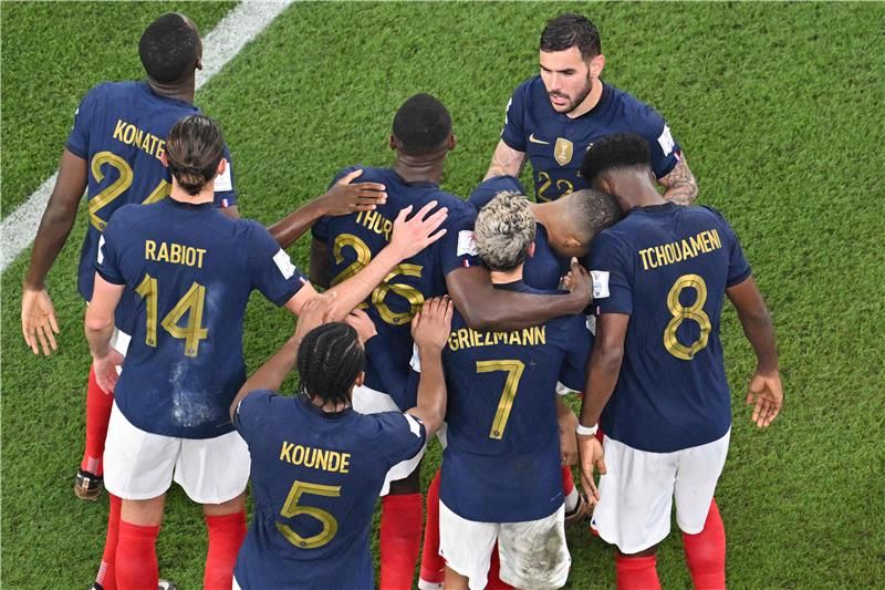 لاعبو منتخب فرنسا