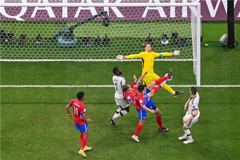 من مباراة ألمانيا وكوستاريكا بالمونديال