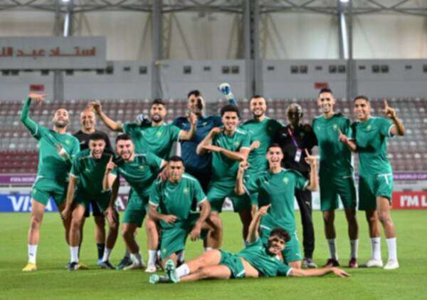 من تدريبات المنتخب