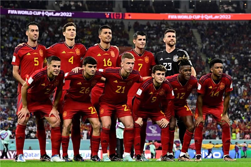 لاعبو منتخب إسبانيا