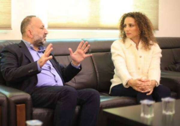 نصار وحوامدة خلال الزيارة