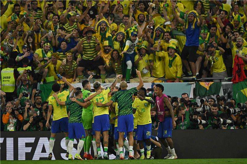 لاعبو البرازيل