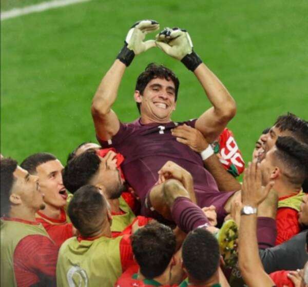 فرحة منتخب المغرب بالتأهل