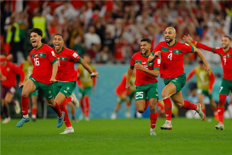 لاعبو منتخب المغرب