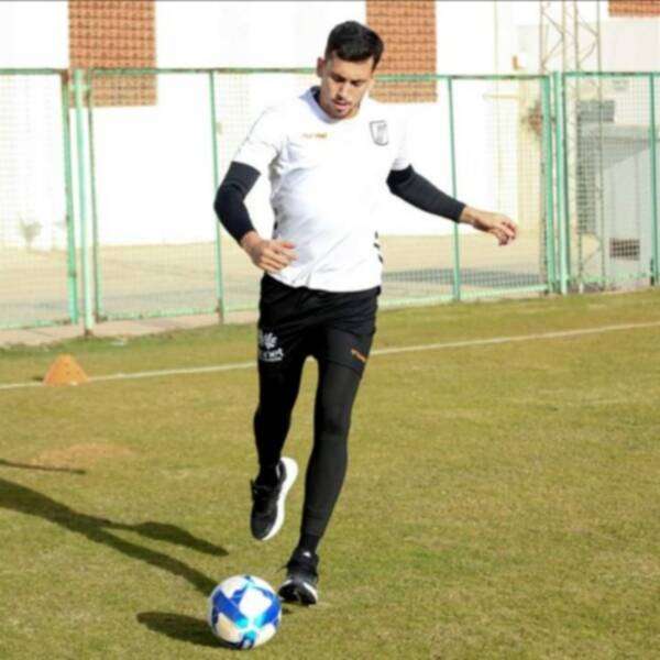 دحمان خلال التدريبات