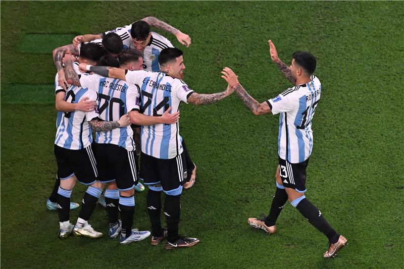 لاعبو منتخب الأرجنتين