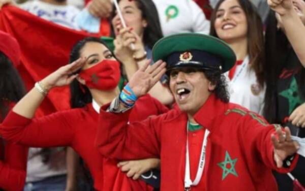 الظلمي في مدرجات كأس العالم بقطر