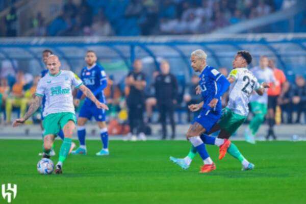 جانب من المباراة