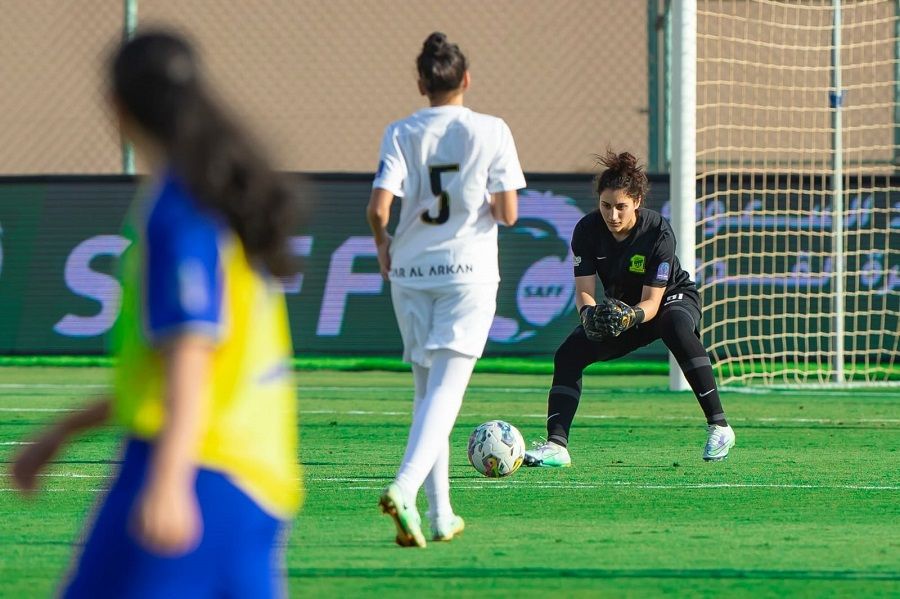 الحارسة الأردنية ملك شنك