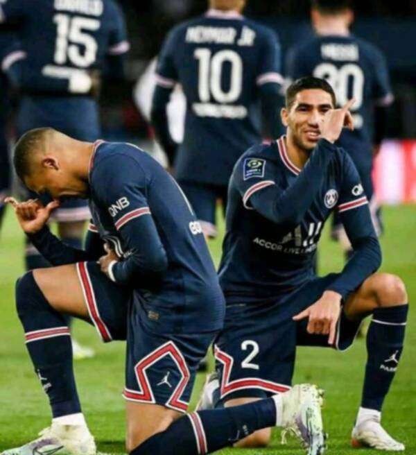 حكيمي ومبابي