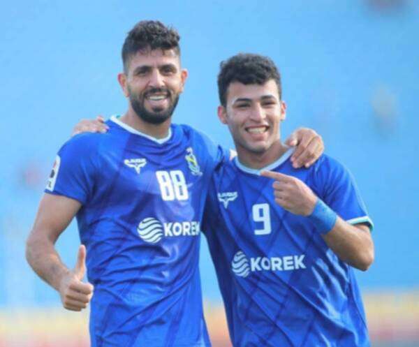 فرحة لاعبي القوة الجوية