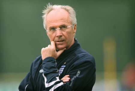 السويدى زفين جوران اريكسون مدرب انجلترا 