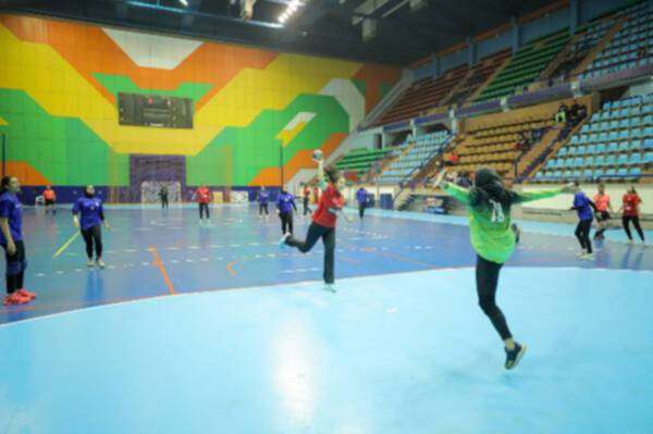 جانب من المباراة