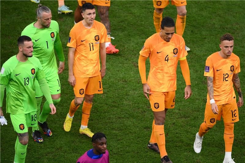 حسرة لاعبي هولندا