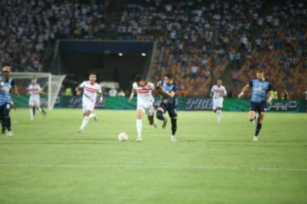 من لقاء سابق بين االزمالك وبيراميدز
