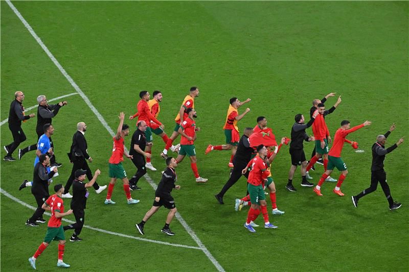 لاعبو منتخب المغرب