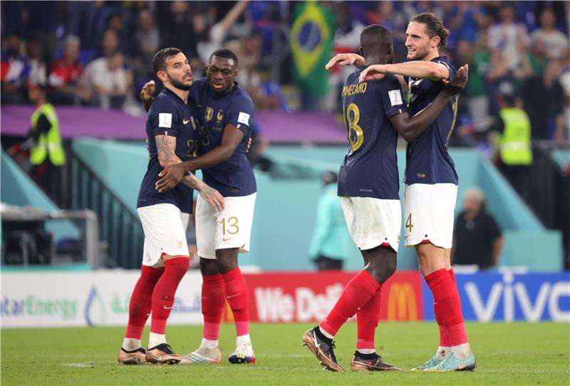 لاعبو منتخب فرنسا