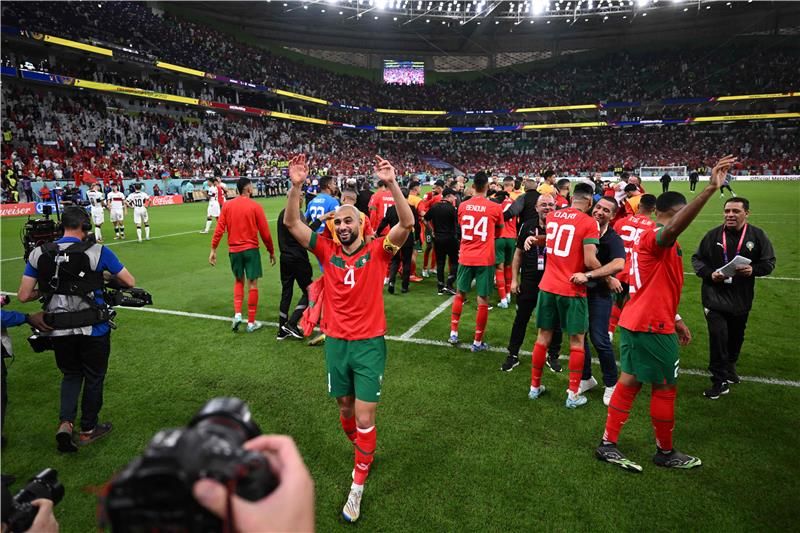 لاعبو منتخب المغرب