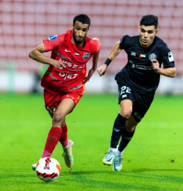 من لقاء شباب الأهلي والجزيرة