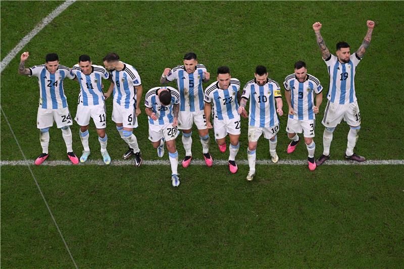 لاعبو منتخب الأرجنتين