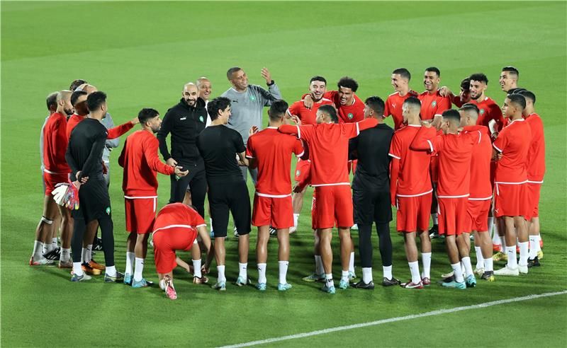 من مران سابق لمنتخب المغرب