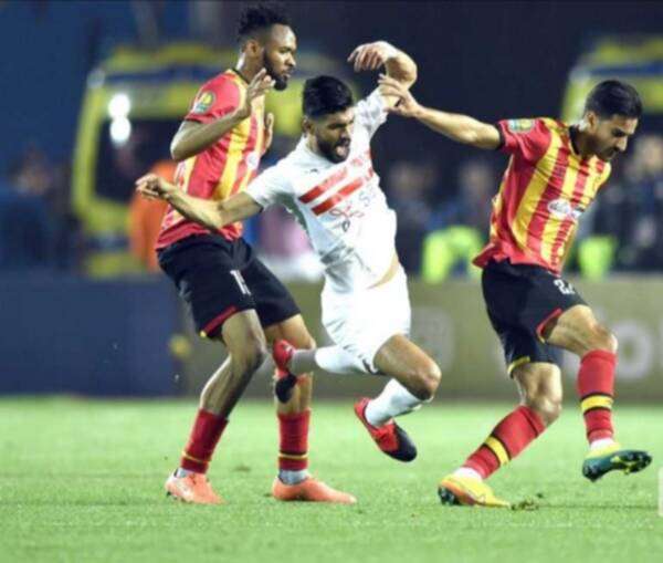 من لقاء سابق بين الترجي الرياضي والزمالك المصري