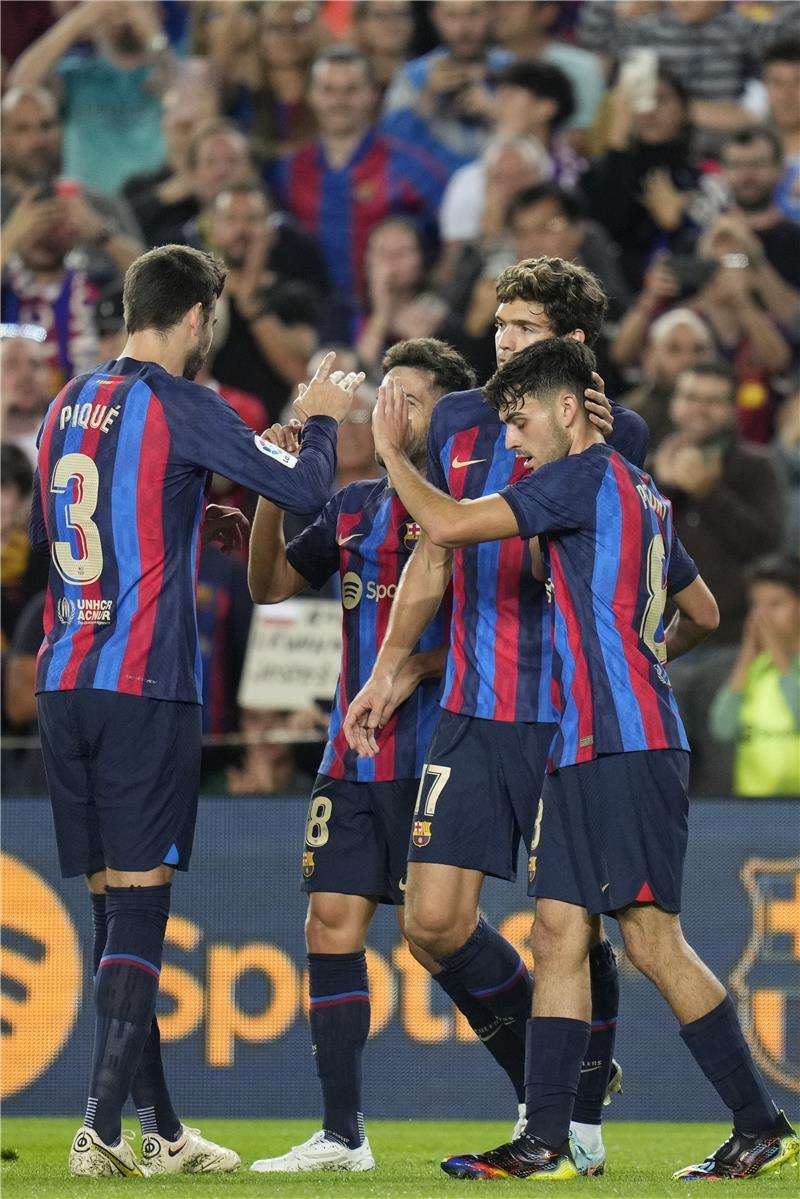 لاعبو برشلونة