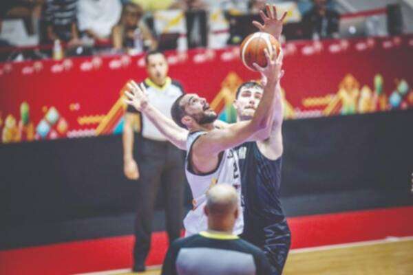 من مباريات منتخب السلة