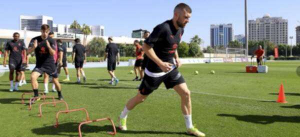 من تدريبات الفريق