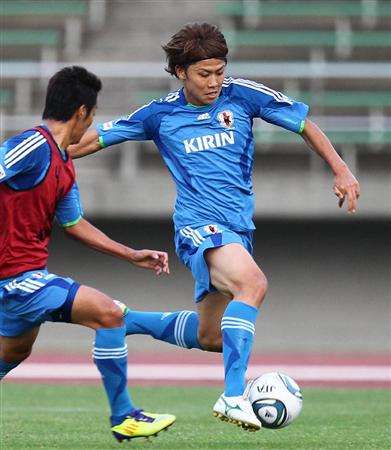 كوسوكي أوتا في تدريبات معسكر سابورو