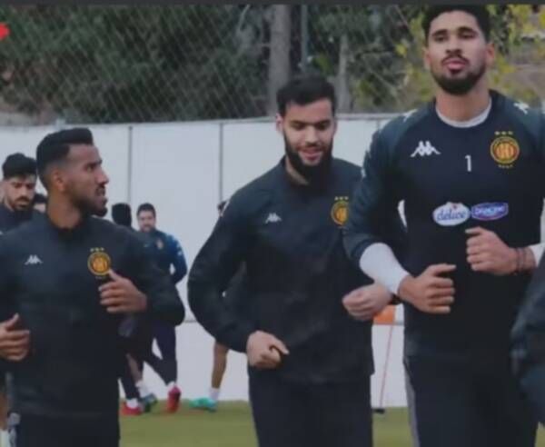 توغاي خلال تدريبات اليوم