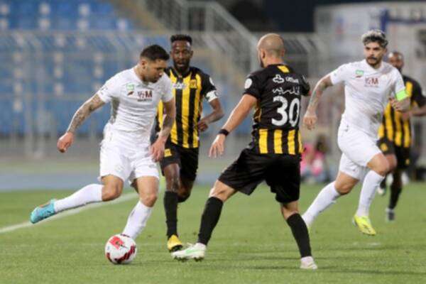 من لقاء سابق بين الشباب والاتحاد