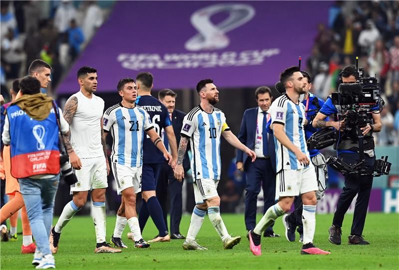 لاعبو منتخب الأرجنتين