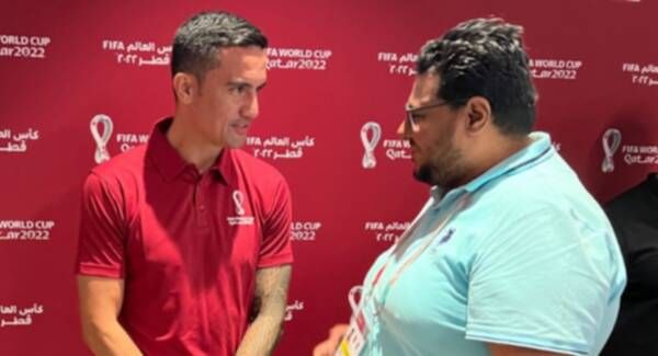 كاهيل مع مراسل كووورة