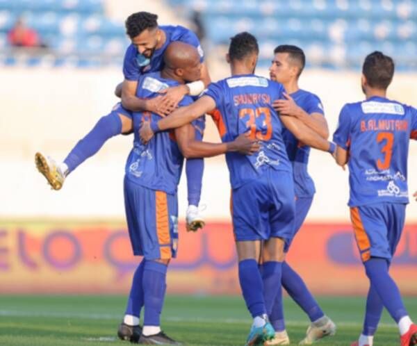 فرحة لاعبي الفيحاء