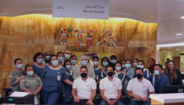 جانب من الزيارة